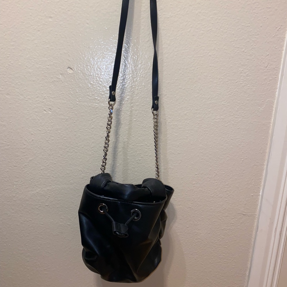 Zara small black handbag.